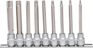 Zestawy narzędziowe - KS TOOLS 3/8"Zestaw gniazd bitów dla srub Torx,dlugich 9-szt, T20-T60 - miniaturka - grafika 1