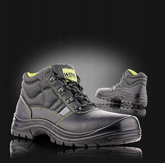 Trzewiki ochronne VM FOOTWEAR Stockholm 3280-S3, rozm. 41, czarne