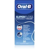 Nici dentystyczne - ORAL-B LABORATOIRES LTD. Oral-B Floss Super, nić dentystyczna do mostów, 50 szt - miniaturka - grafika 1