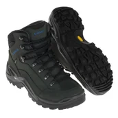 Buty trekkingowe męskie - Buty trekkingowe turystyczne Lowa Renegade Gtx MID Anthracite/Blue 46 - miniaturka - grafika 1