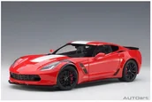 Samochody i pojazdy dla dzieci - Autoart Chevrolet Corvette C7 Grand Sport Red W 1:18 71274 - miniaturka - grafika 1
