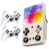 Konsole i gry retro - M21 Handheld Game Console 2 Game Controllers 64GB TF Card 1219 Games 30 Emulators 3 5-inch Screen 3D Rocker 3000mAh Bat - miniaturka - grafika 1