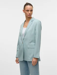Vero Moda Marynarka Nila 10320915 Zielony Slim Fit - Marynarki i żakiety damskie - miniaturka - grafika 1