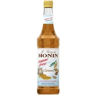 Syropy i koncentraty owocowe - Monin Caramel Sugar Free 0,7 l - syrop karmelowy bez cukru - miniaturka - grafika 1