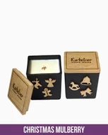 Świece - Świeca Sojowa - Czar Świątecznych Detali - 250ml - Zapach Christmas Mulberry - miniaturka - grafika 1