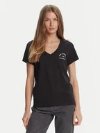Koszulki i topy damskie - KARL LAGERFELD T-Shirt A3W17104 Czarny Regular Fit - miniaturka - grafika 1