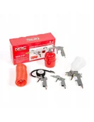 Akcesoria pneumatyczne - NARZĘDZIA PNEUMATYCZNE NAC ZESTAW LAKIERNICZY AKCESORIA DO KOMPRESORA 5SZT. - miniaturka - grafika 1