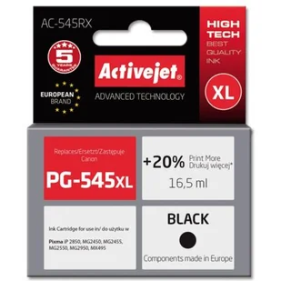 ActiveJet AC-545RX Zamiennik Canon PG-545XL AC-545RX Zamiennik Canon PG-545XL - Tusze zamienniki - miniaturka - grafika 1