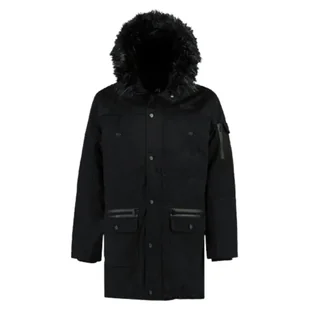 Kurtka męska Canadian Peak Arisseak parka zimowa czarna-3XL - Kurtki męskie - miniaturka - grafika 1