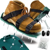 Wertykulatory i aeratory - AREATOR WERTYKULATOR OGRODOWY DO TRAWY GLEBOGRYZARKA BUTY NAKŁADKI KOLCE - miniaturka - grafika 1