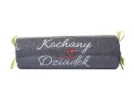 Ręczniki - Ręcznik frotte z napisem Kochany Dziadek szary - miniaturka - grafika 1