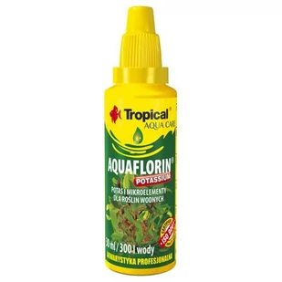 Tropical Aquaflorin odżywka z potasem dla roślin wodnych 30ml - Preparaty do akwarium - miniaturka - grafika 1