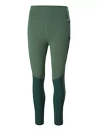 Spodnie sportowe damskie - Helly Hansen Legginsy funkcyjne "Blaze" w kolorze zielonym - miniaturka - grafika 1