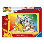Puzzle - Puzzle RAVENSBURGER Giant Pokemon (125 elementów) - miniaturka - grafika 1