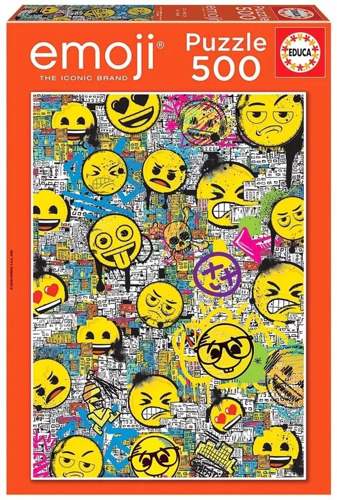 G3 Puzzle 500 Graffiti Emoji