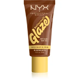 NYX Buttermelt Glaze Podkład do twarzy, Nutmeg Butta - Podkłady do twarzy - miniaturka - grafika 1