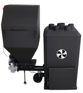 EkoProjekt 95465356 Piec nadmuchowy warsztatowy z podajnikiem 35kW, blacha kotłowa 6mm - Piece i kotły grzewcze - miniaturka - grafika 1