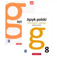 Podręczniki dla szkół podstawowych - Gramatyka i stylistyka. Podręcznik i zeszyt ćwiczeń do języka polskiego dla klasy 8 szkoły podstawowej - miniaturka - grafika 1