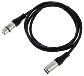 Kable - Kabel przewód mikrofonowy XLR XLR 1,5 m czarny The sssnake - miniaturka - grafika 1