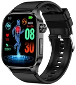 Smartwatch - Hagen HB30.14.534 Smartwatch HB30 Czarny - miniaturka - grafika 1