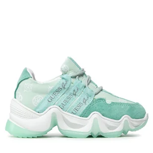 Sneakersy Guess Renata FI5REN ELE12 Zielony - Buty dla dziewczynek - miniaturka - grafika 1