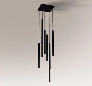 Shilo lampa wisząca Yabu 8xMR11 czarna 5530 - Lampy sufitowe - miniaturka - grafika 1