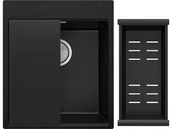 Zlewozmywaki - Primagran.pl Zlewozmywak kuchenny granitowy jednokomorowy bez ociekacza z dużą komorą XXL Oslo 45 Top MOTKC-X0#N+ACOL02-KC$G+ADC001-KC$G - miniaturka - grafika 1