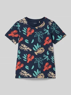 T-shirt z okrągłym dekoltem model ‘FELEN’ - Koszulki dla chłopców - miniaturka - grafika 1