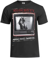 Koszulki męskie - koszulka WŁOCHATY - MIŁOŚĆ, POKÓJ, ZAMIESZKI-XS - miniaturka - grafika 1