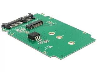Delock ADAPTER SATA 22PIN-M.2 NGFF - 62521 ADAPTER SATA 22PIN->M.2 NGFF - 62521 - Kable komputerowe i do monitorów - miniaturka - grafika 1