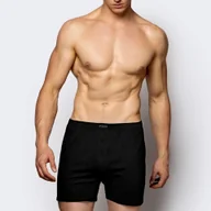 Majtki męskie - BOKSERKI ATLANTIC 2BMB-003 (kolor grafit, rozmiar M) - miniaturka - grafika 1