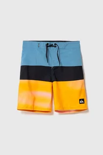 Spodnie i spodenki dla chłopców - Quiksilver szorty kąpielowe dziecięce EVERYDAYPANEL kolor pomarańczowy - grafika 1