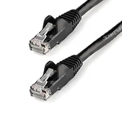 Kable miedziane - Startech.Com N6PATC3MBK Kabel Sieciowy RJ45, Czarny - miniaturka - grafika 1