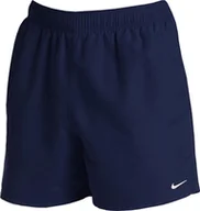 Kąpielówki męskie - Nike Spodenki kąpielowe męskie Nike 5 Volley Midnight granatowe NESSA560 440 : Rozmiar - S - miniaturka - grafika 1