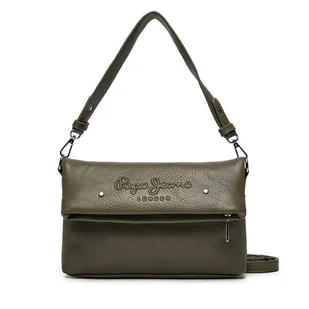 Torebka Pepe Jeans PL031586 Khaki - Torebki damskie - miniaturka - grafika 1