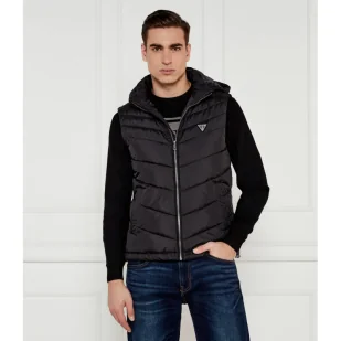 GUESS Bezrękawnik Regular Fit - Kamizelki męskie - miniaturka - grafika 1