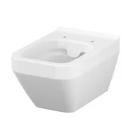 Miski WC - Cersanit Crea miska WC CleanOn wisząca biała K114-016-ECO - miniaturka - grafika 1