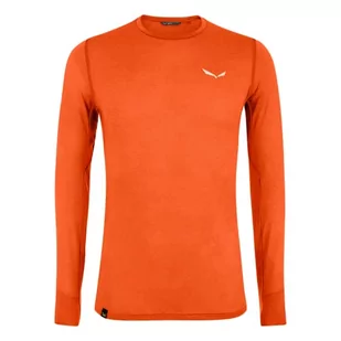 Salewa Pedroc 2 Dry M L/S koszulka męska, wielokolorowy (Red Orange Melange), xxl - Koszulki męskie - miniaturka - grafika 1