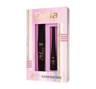 Zestawy kosmetyków damskich - DELIA MYSELF CONFIDENCE ZESTAW DO MAKIJAŻU OCZU TUSZ DO RZĘS + EYELINER - miniaturka - grafika 1