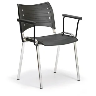 Fotel biurowy, krzesło biurowe Plastikowe krzesła Smart - chromowane nogi z podłokietnikami - Fotele i krzesła biurowe Fotel biurowy, krzesło biurowe Plastikowe krzesła Smart - chromowane nogi z podłokietnikami - Fotele i krzesła biurowe - miniaturka - grafika 26