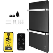 Ogrzewanie przenośne - Grzejnik konwektorowy MISSION AIR Neapol Czarny - miniaturka - grafika 1