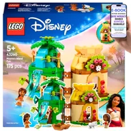 Klocki - KLOCKI LEGO Disney Princess Vaiana 43260| Wyspa z domkiem i figurkami – Wyjątkowy PREZENT DLA DZIECKA + EBOOK-2 - miniaturka - grafika 1