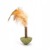 Zabawki dla kotów - Zabawka dla kota z kocimiętką Matatabi 2 szt. Piórka - miniaturka - grafika 1