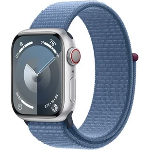 Apple Watch 9 GPS + Cellular 41mm Aluminium Sport Niebieski - Smartwatch - miniaturka - grafika 1