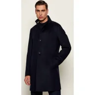 Płaszcze męskie - BOSS BLACK Wełniany płaszcz H-Hyde-SU-254 z dodatkiem kaszmiru - miniaturka - grafika 1