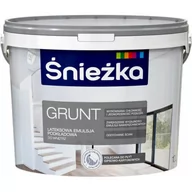 Grunty do ścian - ŚNIEŻKA Farba podkładowa GRUNT lateksowa 10 l + 10% gratis ŚNIEŻKA - miniaturka - grafika 1