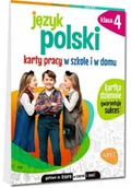 Podręczniki dla szkół podstawowych - Język polski SP 4 Karty pracy w szkole i w domu - miniaturka - grafika 1