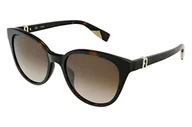 Okulary przeciwsłoneczne - Furla Okulary damskie, Shiny Dark Havana, 54 - miniaturka - grafika 1
