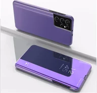 Etui i futerały do telefonów - Etui na telefon komórkowy König Design kompatybilne z Samsung Galaxy S23 Ultra ze sztucznej skóry - Etui na telefon komórkowy fioletowo-niebieskie - miniaturka - grafika 1