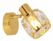 Lampy ścienne - Lampa kinkiet Crownie 830901-03 złota Reality - miniaturka - grafika 1